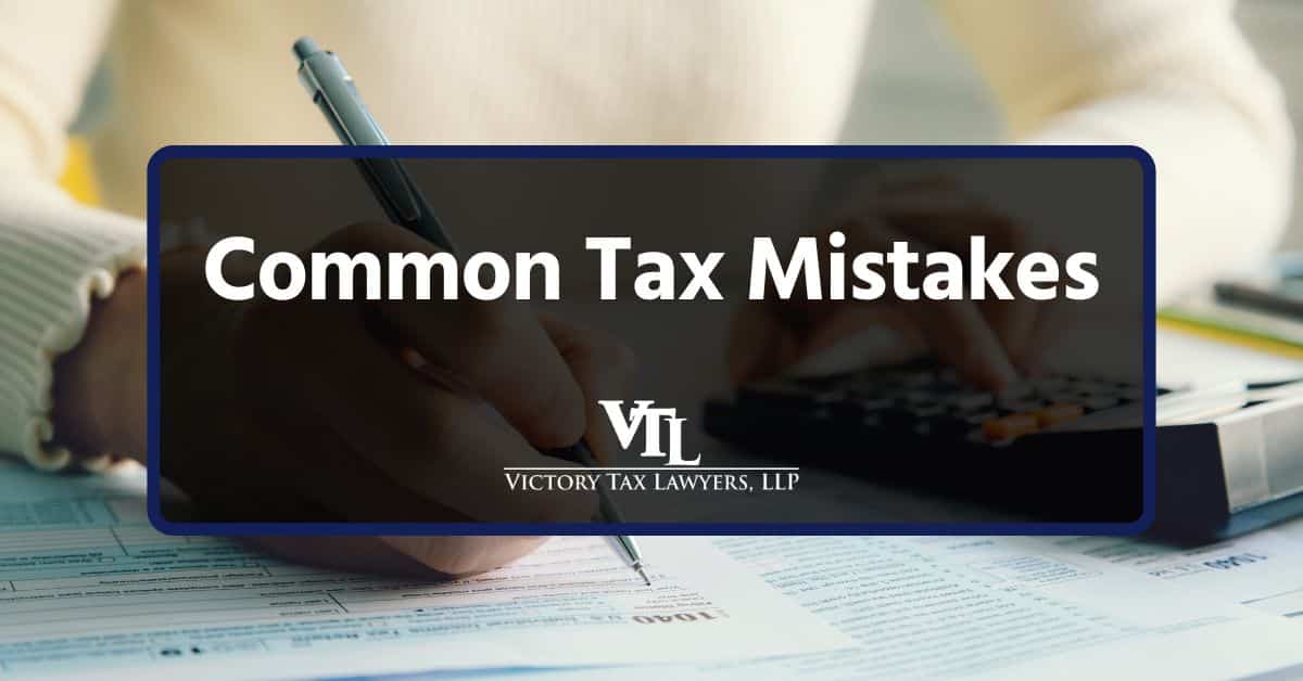 13 Common Tax Mistakes to Avoid
