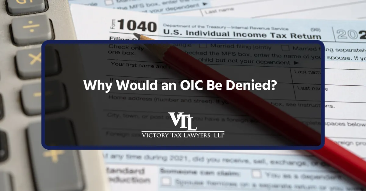 Why Would an OIC Be Denied?