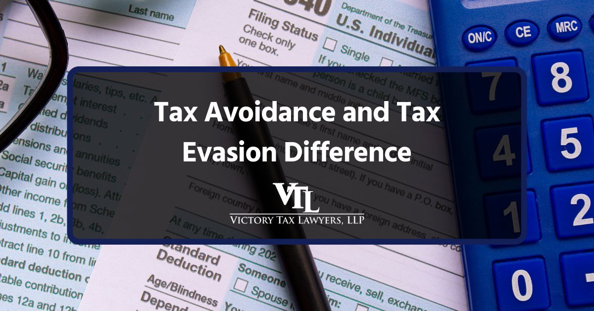 Tax Avoidance and Tax Evasion Difference