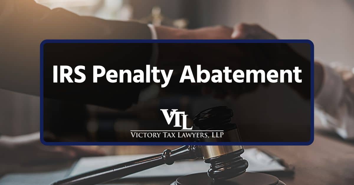 IRS Penalty Abatement