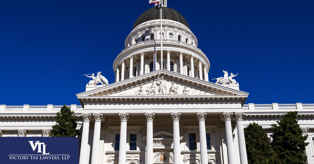 California State Capitol in Sacramento, home of the agencies that administer state tax