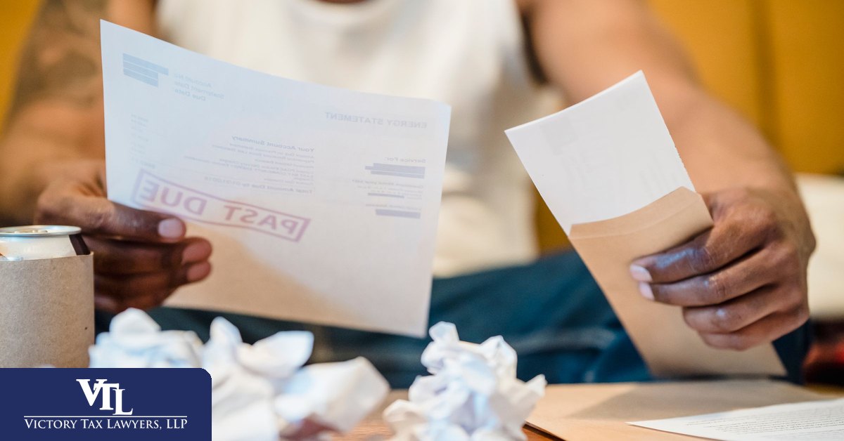 Past due tax bills piling up after an IRS CP14 notice was ignored
