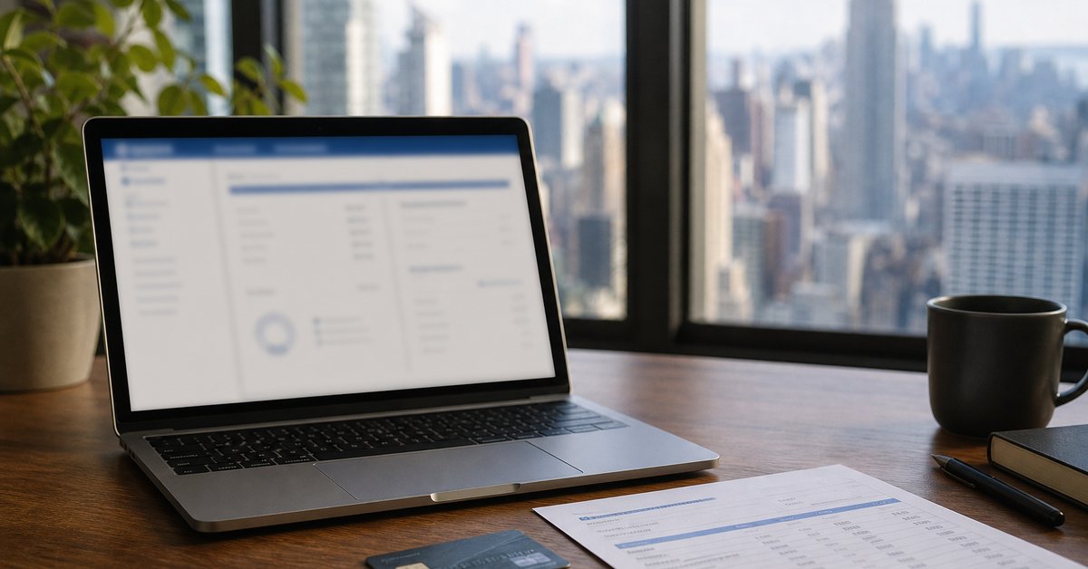 Paying a New York State tax bill online from a home office