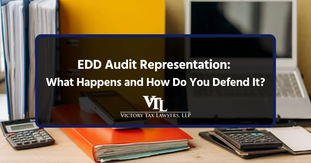 EDD Audit Representation in California